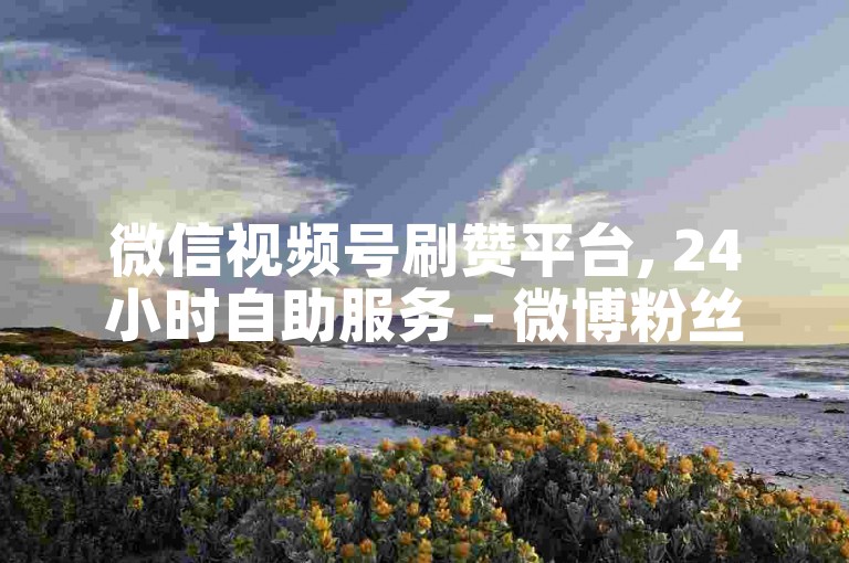 微信视频号刷赞平台, 24小时自助服务 - 微博粉丝增长工具 - 免费抖音业务平台优惠