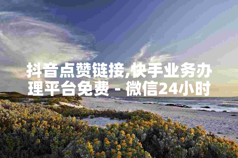 抖音点赞链接,快手业务办理平台免费 - 微信24小时自助 - ks卡盟自助下单24小时