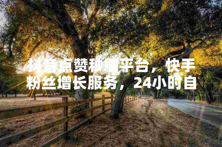 抖音点赞秒刷平台，快手粉丝增长服务，24小时自助下单，全网最优惠价格。