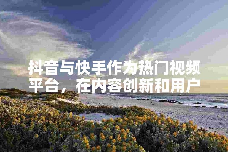 抖音与快手作为热门视频平台，在内容创新和用户体验方面各有千秋，吸引了大量用户的关注。