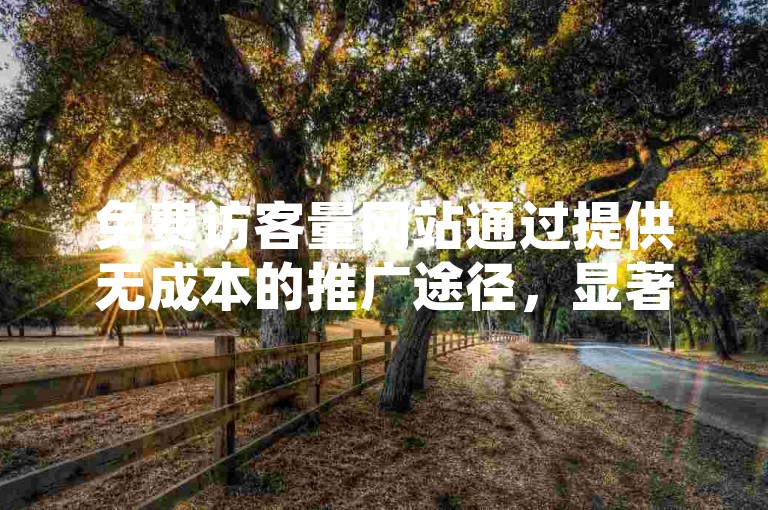 免费访客量网站通过提供无成本的推广途径，显著提升了品牌曝光度和市场竞争力。