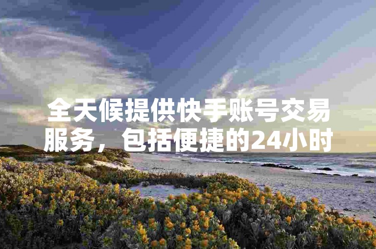 全天候提供快手账号交易服务，包括便捷的24小时自助下单系统及微博相关业务。
