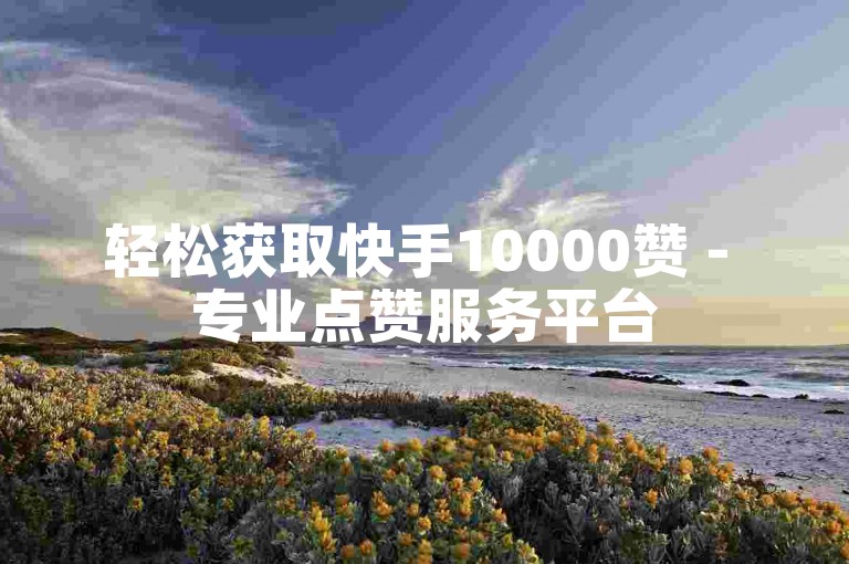 轻松获取快手10000赞 - 专业点赞服务平台