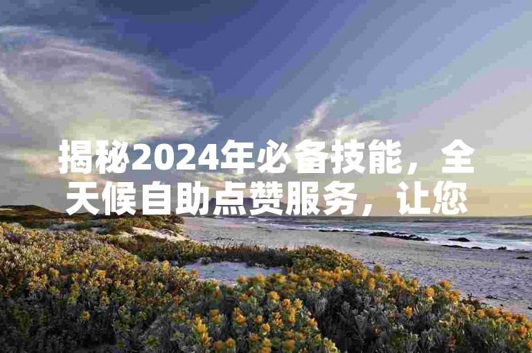 揭秘2024年必备技能，全天候自助点赞服务，让您随时获得支持！