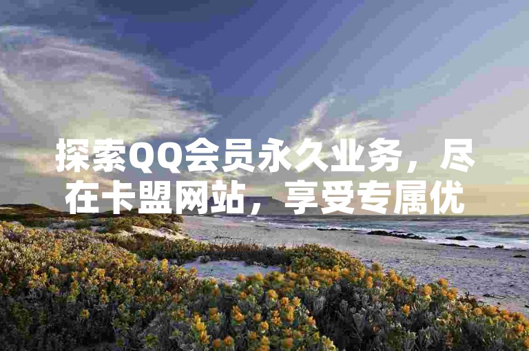 探索QQ会员永久业务，尽在卡盟网站，享受专属优惠。