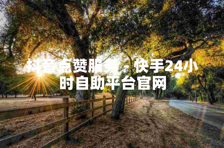 抖音点赞服务 - 快手24小时自助平台官网