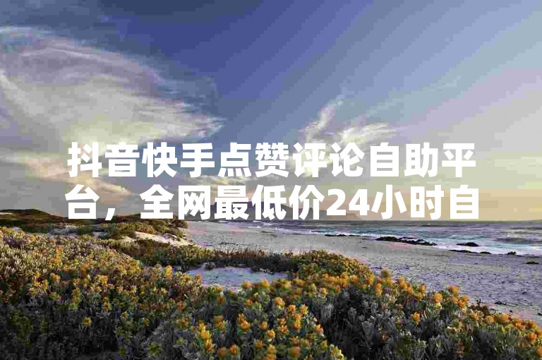 抖音快手点赞评论自助平台，全网最低价24小时自助下单服务。